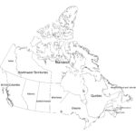 Canada labeled map | Labeled Maps